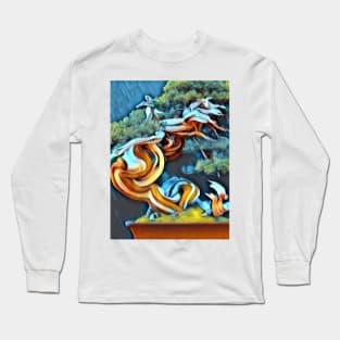 Bonsaï tree zen Long Sleeve T-Shirt